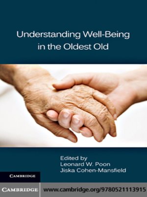 cover image of Understanding Well-Being in the Oldest Old